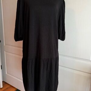 Sanctuary Black Short Sleeve Dress